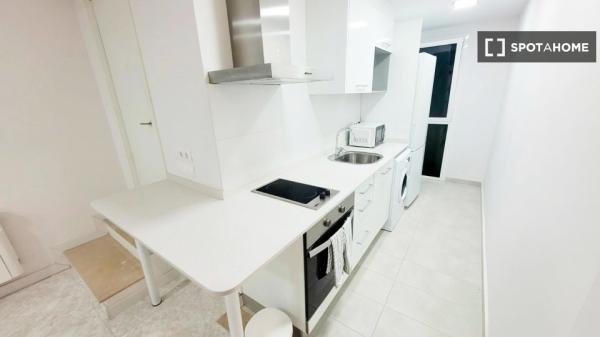 Apartamento estudio completo de 1 dormitorio en Barcelona