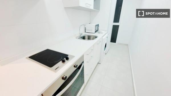 Apartamento estudio completo de 1 dormitorio en Barcelona