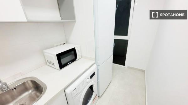 Apartamento estudio completo de 1 dormitorio en Barcelona