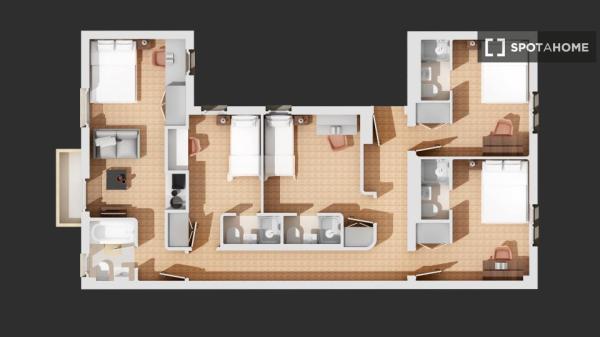 Piso compartido en Madrid