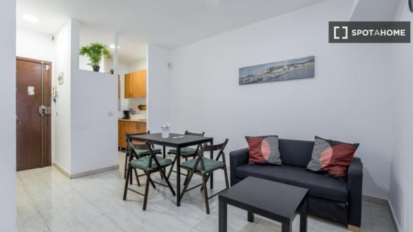 Habitación en piso compartido en barcelona.
