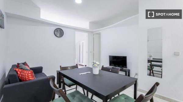 Habitación en piso compartido en barcelona.
