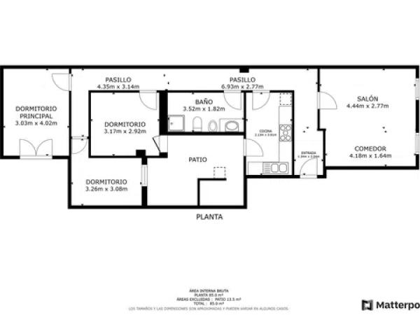 Piso en calle Escorial