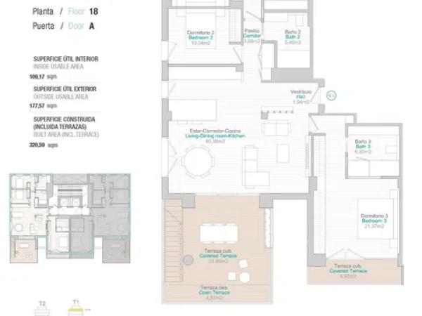 Ático en Playa Arenal-Bol