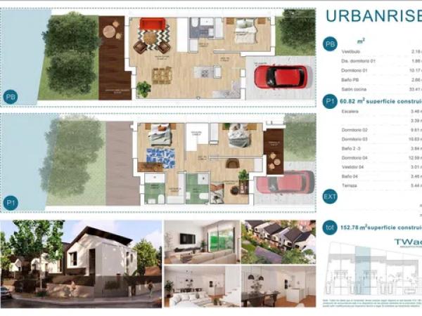 Chalet adosado en venta en calle Párroco Fernando Agudo Maroto, 7