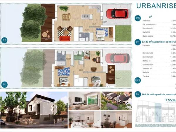 Chalet adosado en venta en calle Párroco Fernando Agudo Maroto, 7