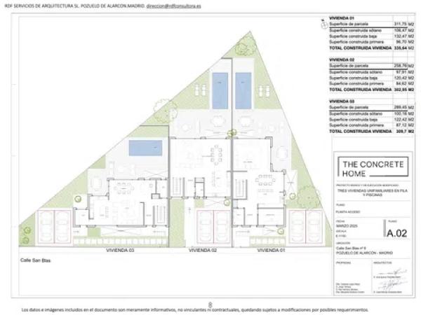 Chalet adosado en venta en calle San Blas