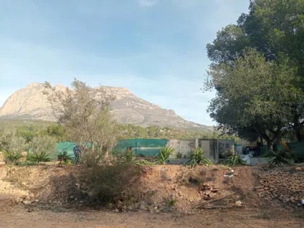 Terreno en Finestrat Pueblo