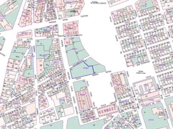 Terreno en calle Vicente Cervera, 109