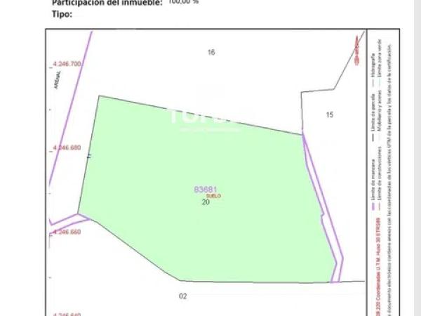 Terreno en Rebolledo