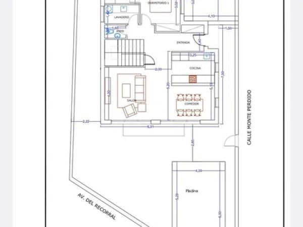 Terreno en calle Monte Perdido, 976