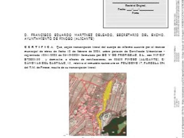 Terreno en Partida de Purgateros, 30