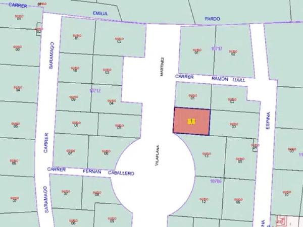 Terreno en avenida Antonio Vilaplana Martinez