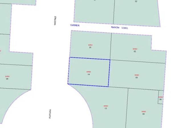 Terreno en avenida Antonio Vilaplana Martinez