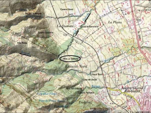 Terreno en camino Quebrantada