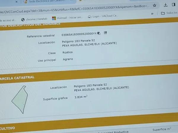 Terreno en camino Peña de las Águilas, 53