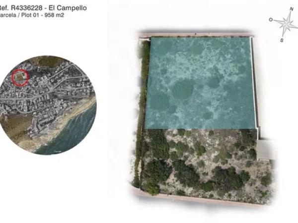 Terreno en calle Benimantell