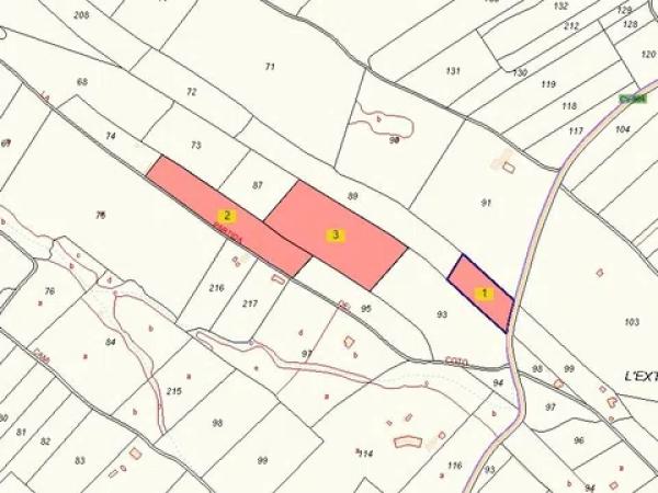 Terreno en Cv-804 s/n