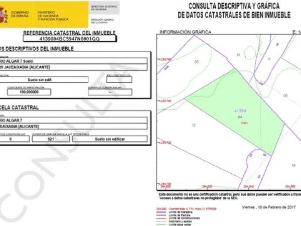 Terreno en calle Río Algar, 1