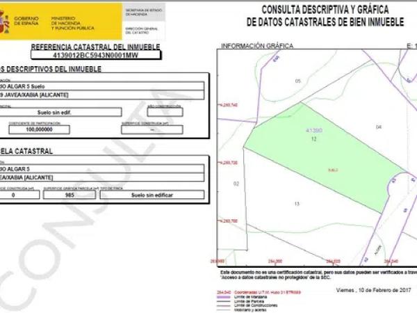 Terreno en calle Río Algar, 1