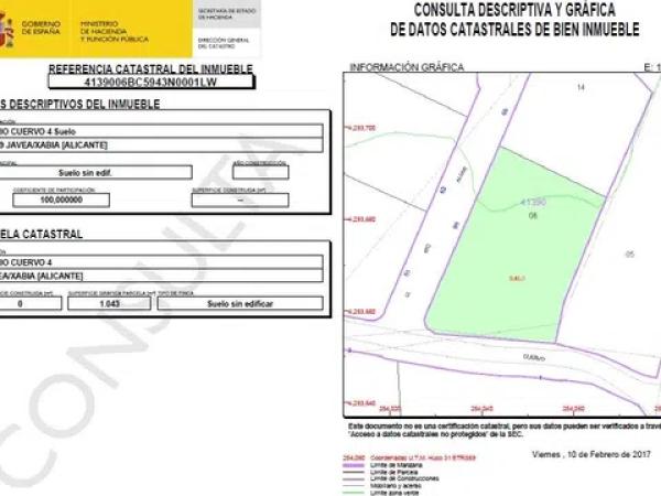 Terreno en calle Río Algar, 1