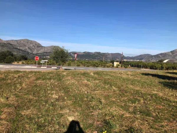 Terreno en carretera orba s/n