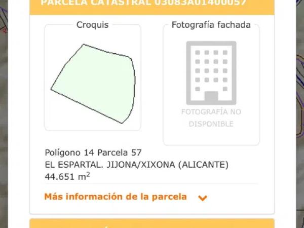 Terreno en carretera de Busot a Jijona s/n