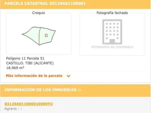 Terreno en camino El Bogar s/n na