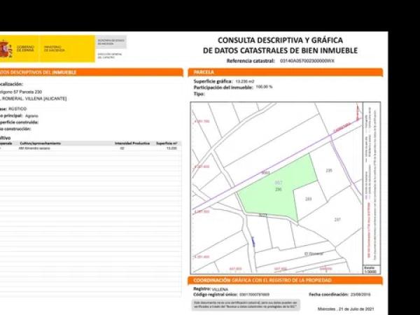 Terreno en carretera Cv-81 s/n