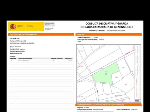 Terreno en carretera Cv-81 s/n