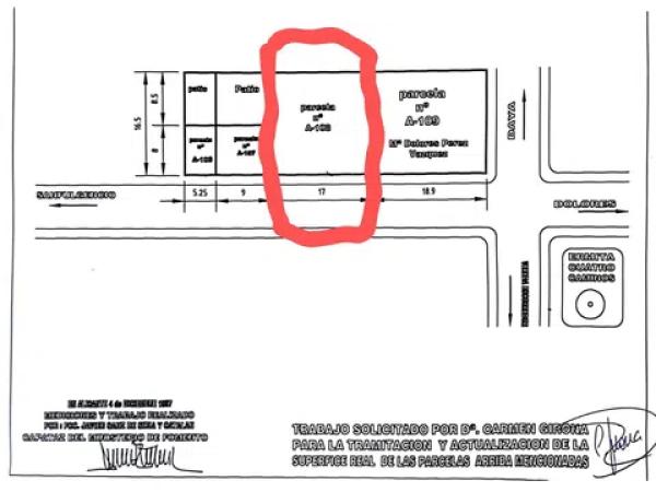 Terreno en Partida los Martínez, 107 a