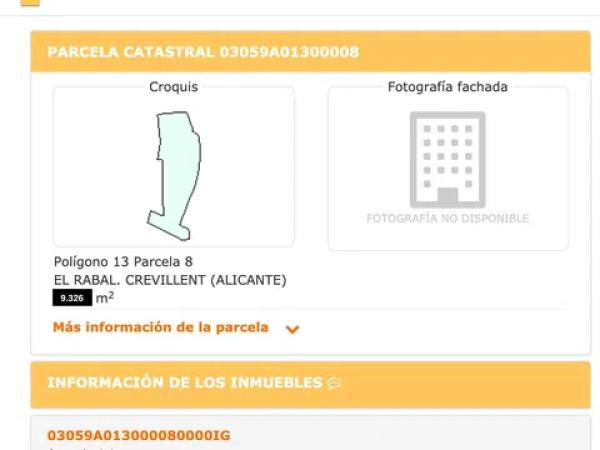 Terreno en Polígon 13, Parcel·la 8, 13