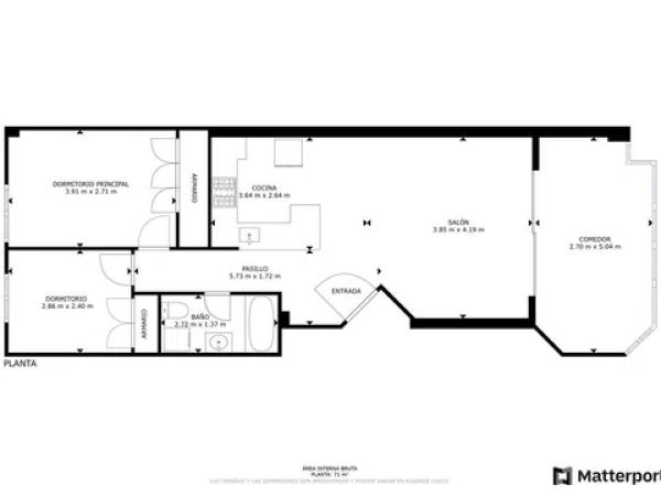 Piso en calle la Pinta