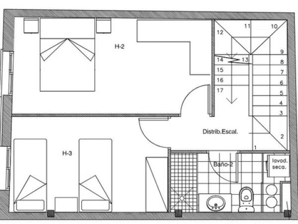 Calle Hortensias de Sabadell