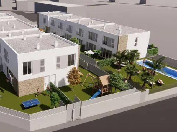 17 unifamiliares en calle dels Murs 8