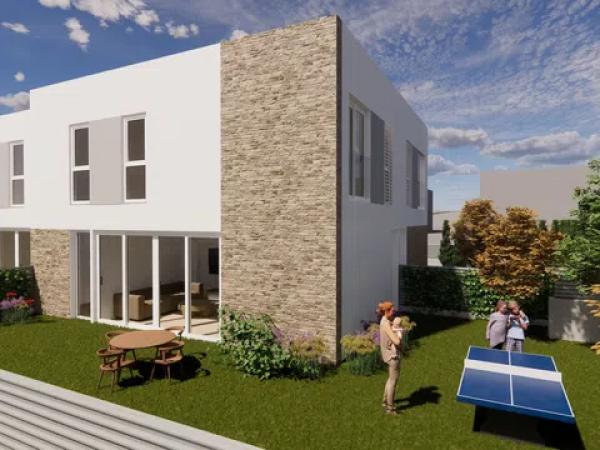 17 unifamiliares en calle dels Murs 8