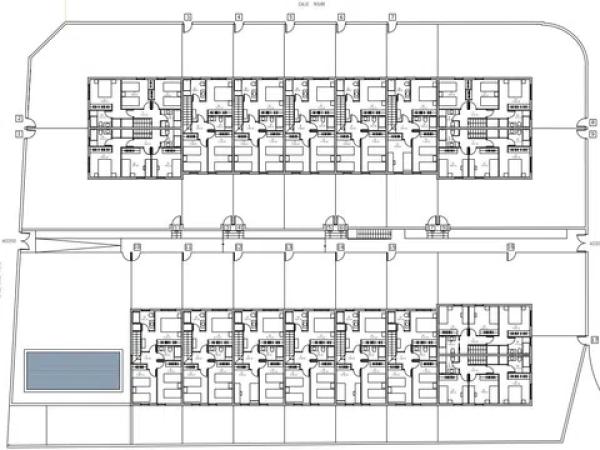 17 unifamiliares en calle dels Murs 8