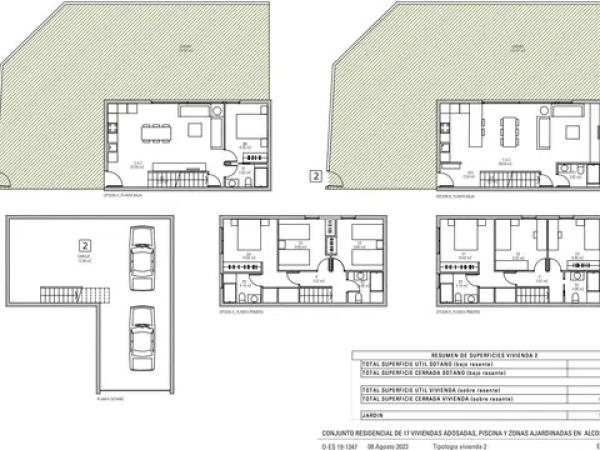 17 unifamiliares en calle dels Murs 8