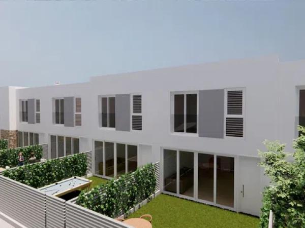 17 unifamiliares en calle dels Murs 8