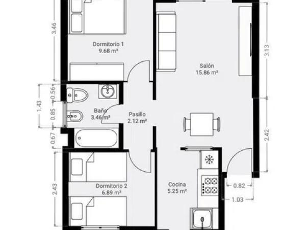 Piso en avenida Catalanet