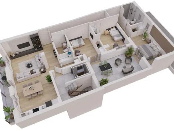 Piso en venta en calle Raso, 4