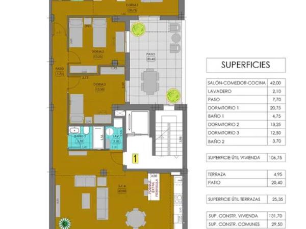 Piso en venta en calle Raso, 4