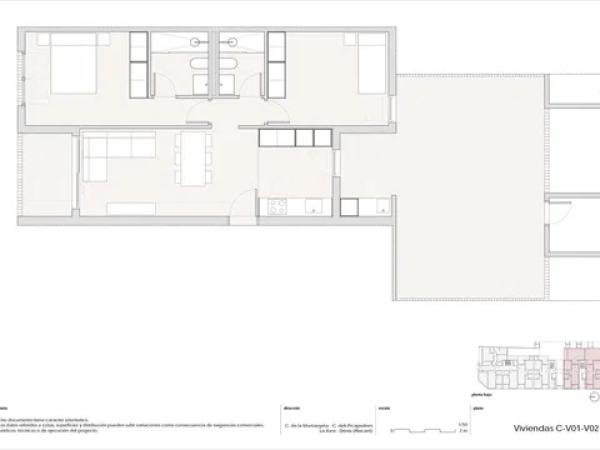 Piso en calle de la Muntanyeta