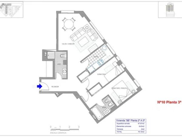 Piso en avenida de Ramón Ortega