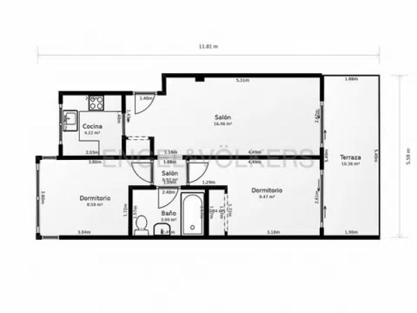 Piso en Barrio Les Bassetes-El Marjal