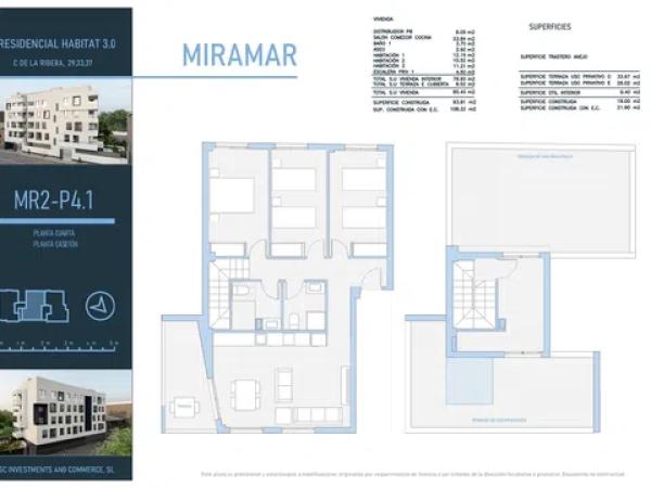 Piso en venta en de la Ribera, 33