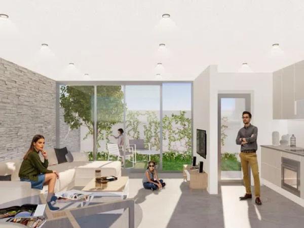 Chalet adosado en venta en calle Carlos V, 26