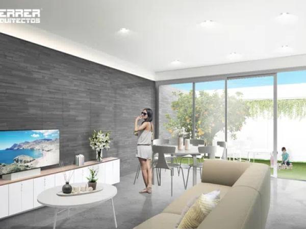 Chalet adosado en venta en calle Carlos V, 26