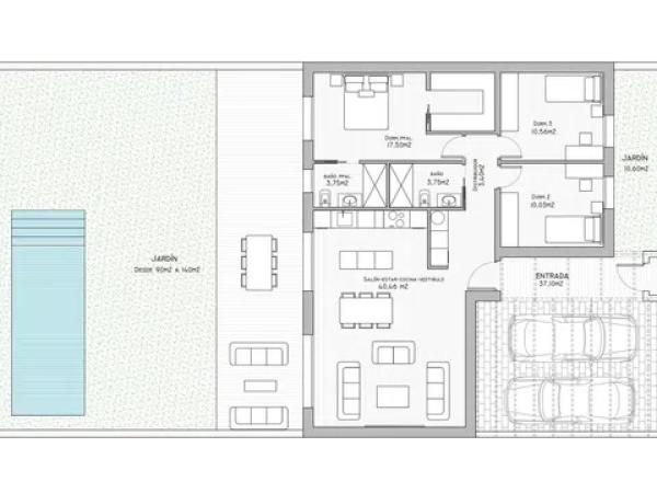 13 Viviendas Unifamiliares en Poblete