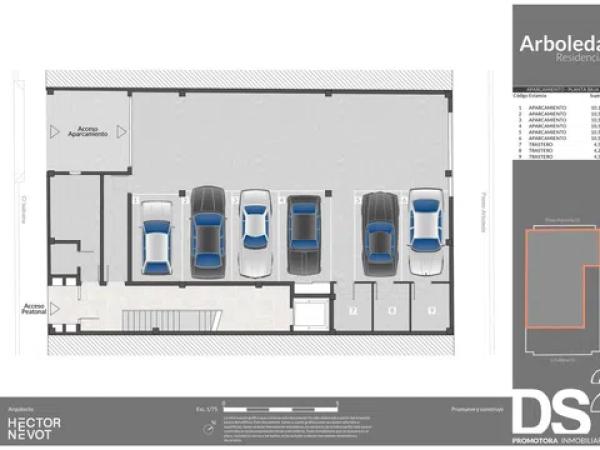 Piso en venta en paseo de la Arboleda, 21